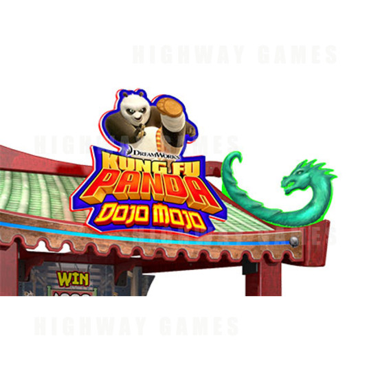Kung Fu Panda Dojo Mojo Arcade Machine - Kung Fu Panda Dojo Mojo Header