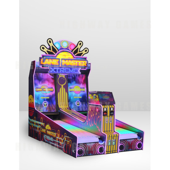 Lane Master Xtreme Ticket Redemption Game - Ticket Version - Lane Master Xtreme - Machine