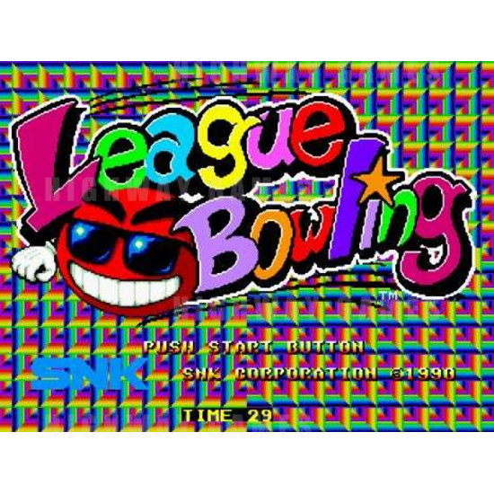 League Bowling - Title Screen 50KB JPG