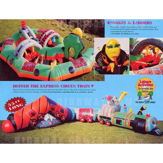 Leisure Activities Inflatables 2001 - Brochure 01