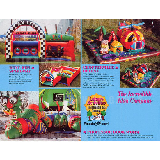 Leisure Activities Inflatables 2001 - Brochure 02