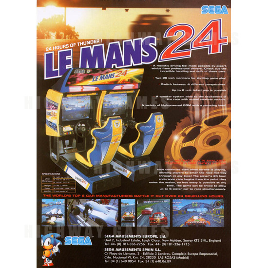 Le mans 24hr - Brochure