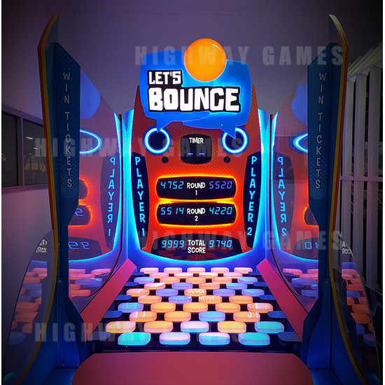 Let's Bounce Action & Skill Redemption Game - Let's Bounce by LAI GAmes