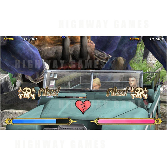 Let's Go Jungle DX Arcade Machine - Screenshot
