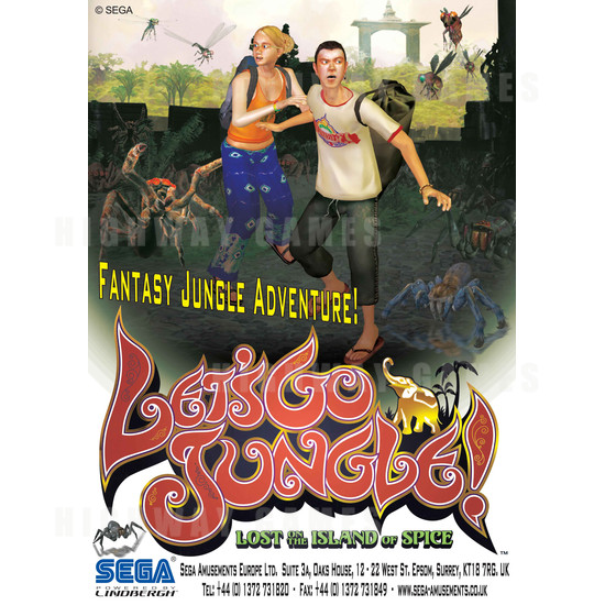 Lets Go Jungle SD - Brochure Front