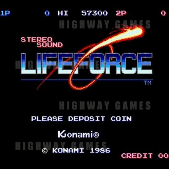 Life Force - Title Screen 21KB JPG