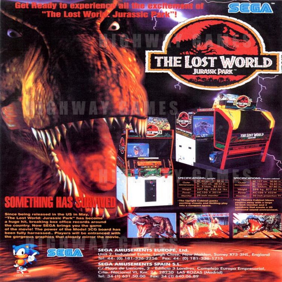 Lost World SD - Brochure