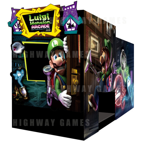 Luigi's Mansion Arcade Machine - Luigi Mansion Arcade Machine