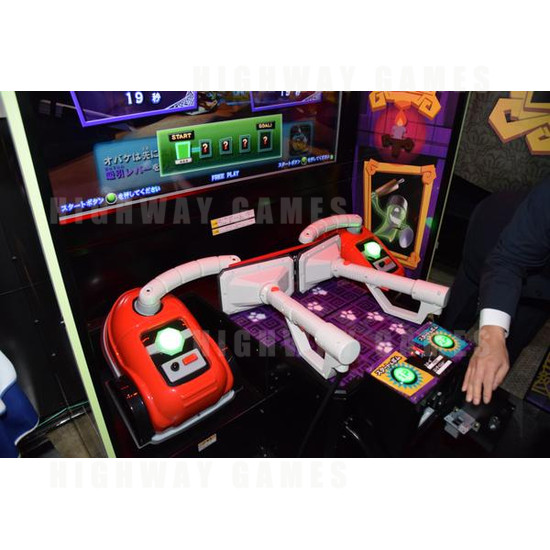 Luigi's Mansion Arcade Machine - Luigi Mansion Arcade Machine Oh Vacuum Controllers