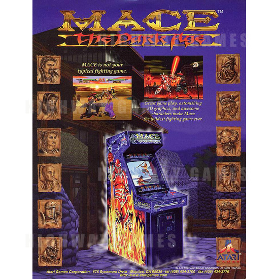 Mace the Dark Age - Brochure Back