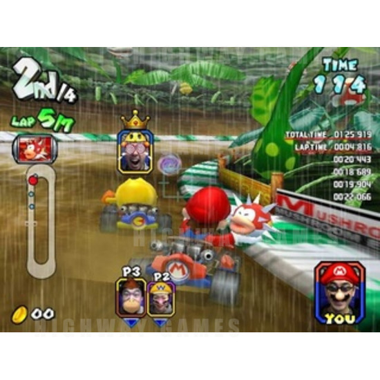 Mario Kart GP Arcade Driving Machine - Screenshot 1