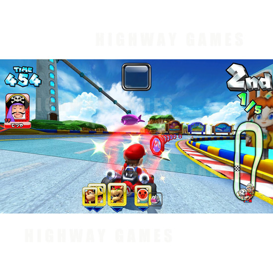 Mario Kart GP DX (3) Twin Arcade Machine - Screenshot 3