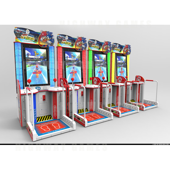 Mario & Sonic at the Rio 2016 Olympic Games Arcade Edition - Mario & Sonic at the Rio 2016 Olympic Games cabinets