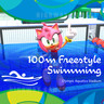 Mario & Sonic at the Rio 2016 Olympic Games Arcade Edition - Game event: 100m freestyle swimming