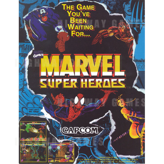 Marvel Super Heroes - Brochure