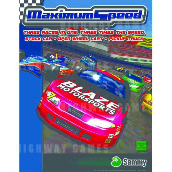 Maximum Speed - Brochure Front