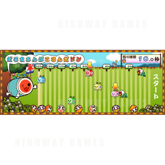 Medal no Tatsujin 2 – Atsumare! Go! Go! Sugoroku Sentai Don Ranger Five Arcade Machine - Medal no Tatsujin 2 Coin Pusher Arcade Machine Screenshot