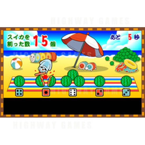 Medal no Tatsujin 2 – Atsumare! Go! Go! Sugoroku Sentai Don Ranger Five Arcade Machine - Medal no Tatsujin 2 Coin Pusher Arcade Machine Screenshot