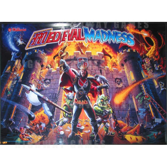Medieval Madness Remake Limited Edition Pinball Machine - Medieval Madness Remake Limited Edition Pinball Machine