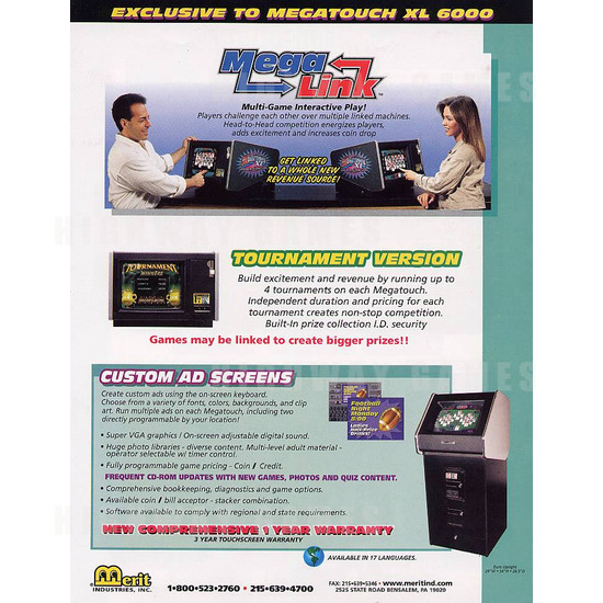 Megatouch XL 6000 - Brochure Inside 02