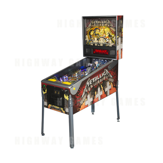 Metallica Pinball (Master of Puppets) Limited Edition Machine - Metallica Pinball Limited Edition Cabinet