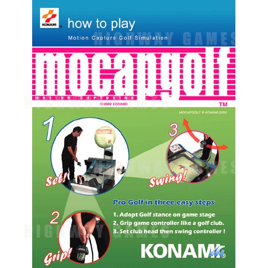 Mocap Golf - Brochure Front