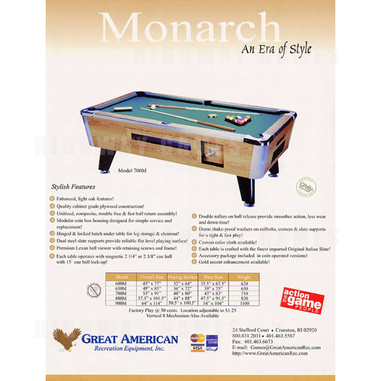 Monarch - Brochure