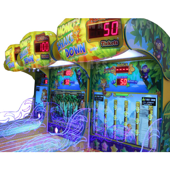 Monkey Shakedown - Monkey Shakedown Arcade Machine