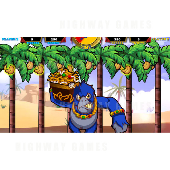 Monkey Shakedown - Monkey Shakedown Arcade Machine Screenshot