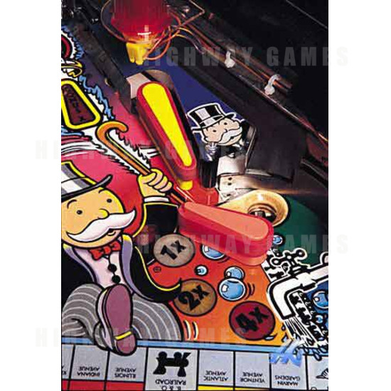 Monopoly Pinball (2001) - Flippers