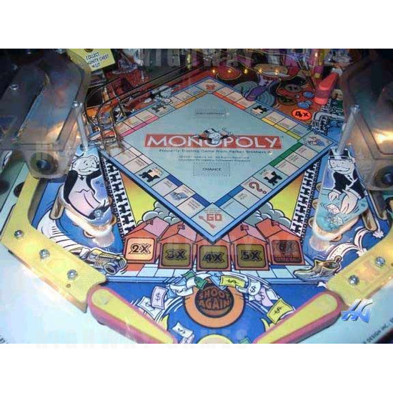 Monopoly Pinball (2001) - Board