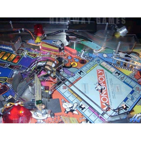 Monopoly Pinball (2001) - Board