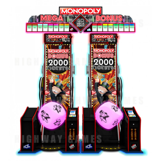 Monopoly Roll-N-Go Redemption Machine - Two Player Monopoly