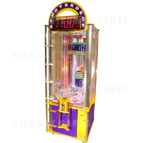 Monster Drop Ticket Redemption Machine - Monster Drop Single Player Cabinet