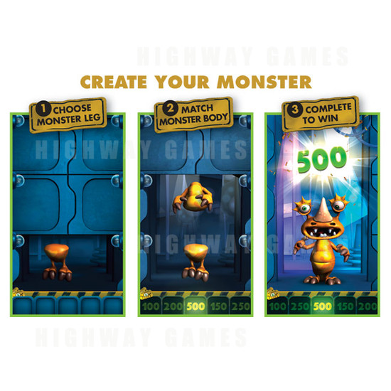 Monster Factory Arcade Machine - Monster Factory Arcade Machine Screenshots 