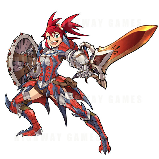 Monster Hunter Spirits Arcade Machine - Monster Hunter Spirits Arcade Machine Character