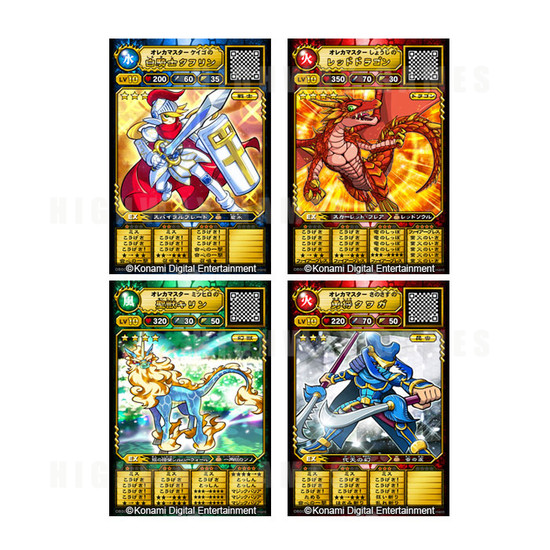 Monster Retsuden ORECA BATTLE - Sample Cards