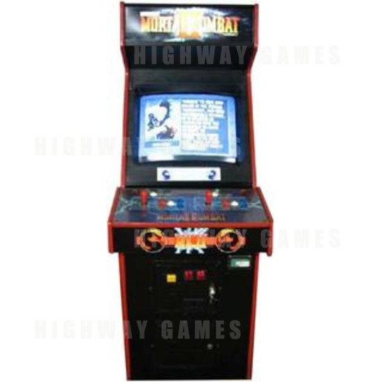 Mortal Kombat 2 Arcade Machine - Cabinet