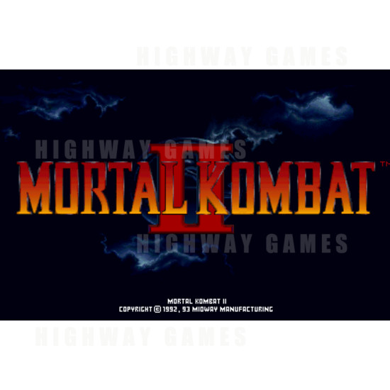 Mortal Kombat 2 Arcade Machine - Screenshot 1