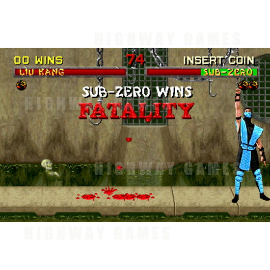 Mortal Kombat 2 Arcade Machine - Screenshot 2