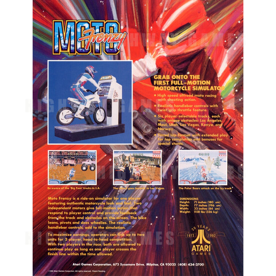 Moto Frenzy - Brochure