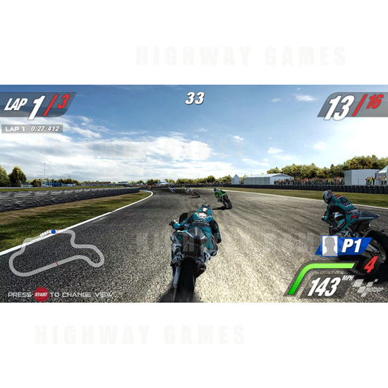 MotoGP Arcade Machine - MotoGP Screenshot - Australia