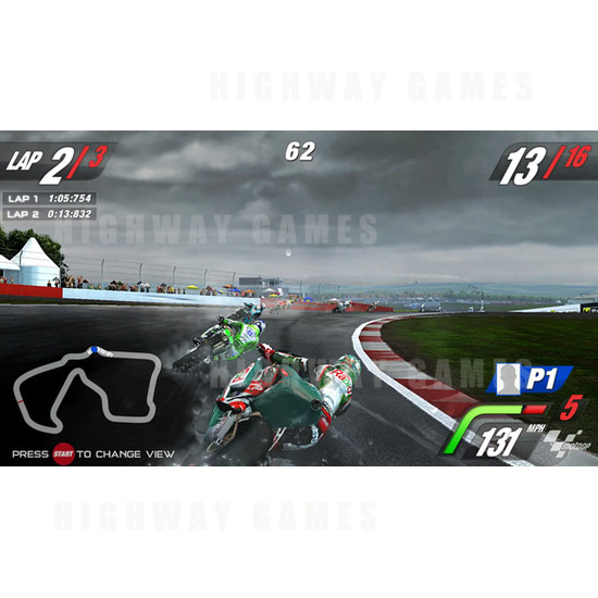 MotoGP Arcade Machine - MotoGP Screenshot - England