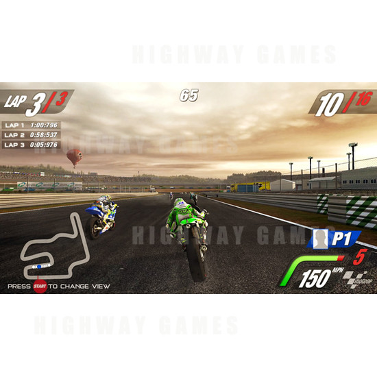 MotoGP Arcade Machine - MotoGP Screenshot - Japan