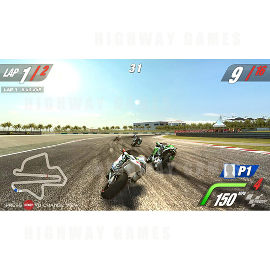 MotoGP Arcade Machine - MotoGP Screenshot - Malaysia