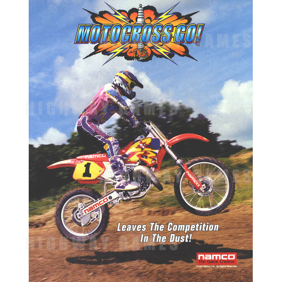 Motorcross Go! Twin DX Arcade Machine - Brochure