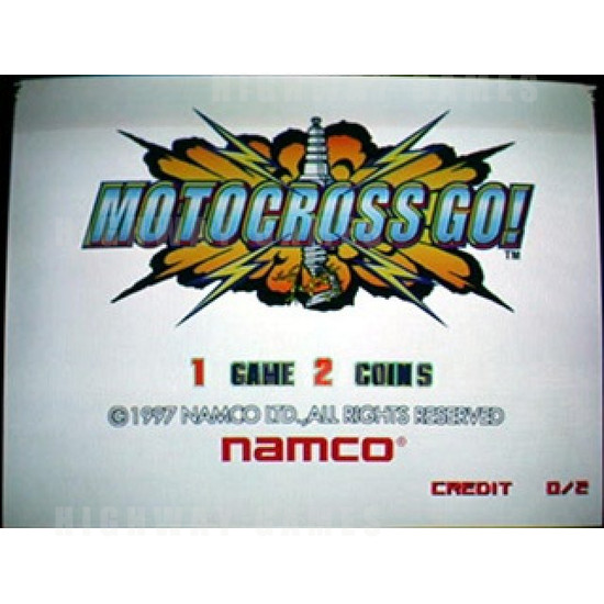 Motorcross Go! Twin DX Arcade Machine - Screenshot 1
