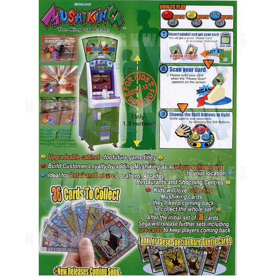 Mushiking - Brochure (UK) Back