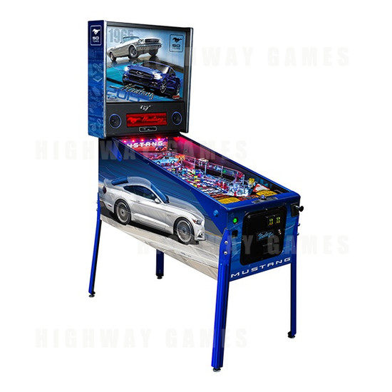Mustang "50 Years" Limited Edition Pinball Machine - LE Cabinet