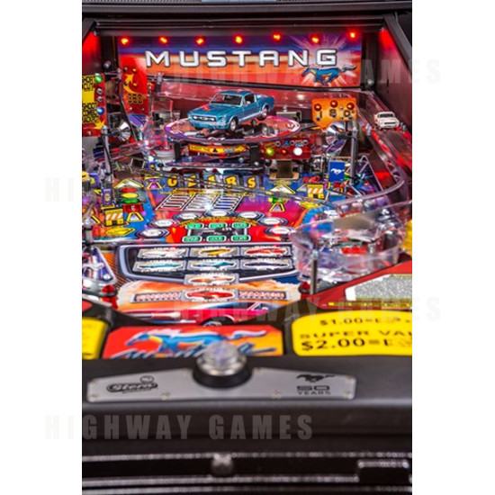 Mustang "50 Years" Limited Edition Pinball Machine - Screenshot 4